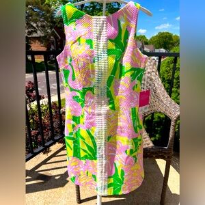 NWT Lilly Pulitzer x target Shift Dress Sz 2. 20th Anniversary Collection NWT